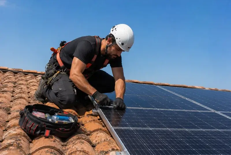 Maintenance et monitoring de panneaux solaires à Pacé